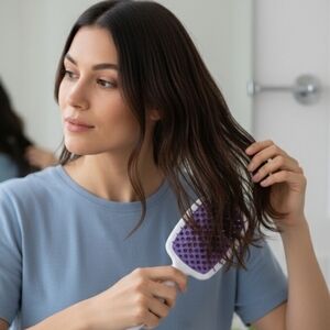 Wide Teeth Air Cushion Comb Massage Wet Dry Comb